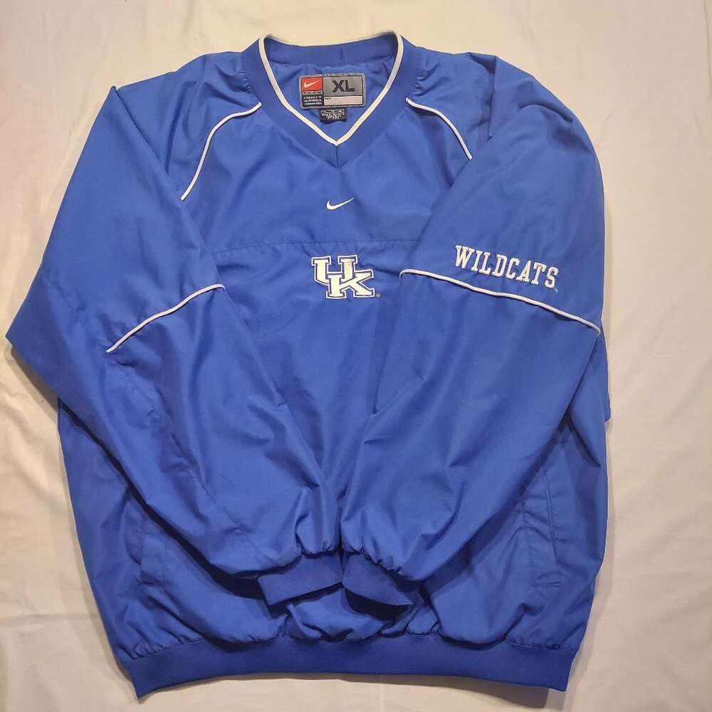 Nike Kentucky Wildcats Pullover Windbreaker Vented Pullover XL